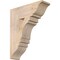 Ekena Millwork Merced Traditional Smooth Bracket, Douglas Fir, 5 1/2"W x 18"D x 22"H BKT06X18X22MRC01SDF - alternate 1